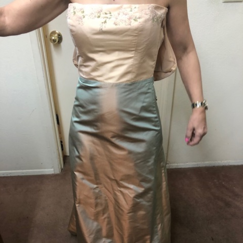 Richard Tyler Couture Strapless Gown SZ 2